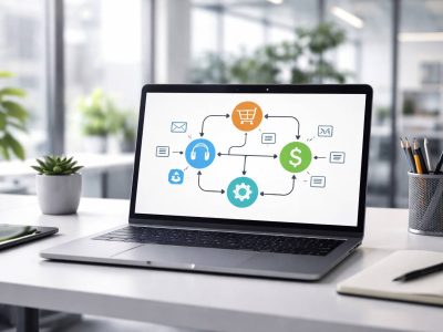 Automatización no-code para negocios: 15 procesos que puedes conectar con Zapier o Make en una tarde