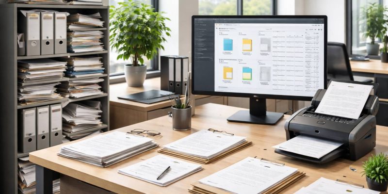 Software de gestión documental (DMS): cómo digitalizar contratos, facturas y expedientes sin caos
